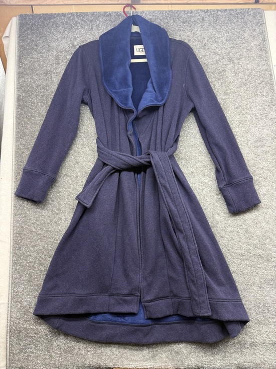 UGG Sweaters - UGG Long Sleeve Duffield Robe Pajama Blue Womens S Sleep Sleepwear